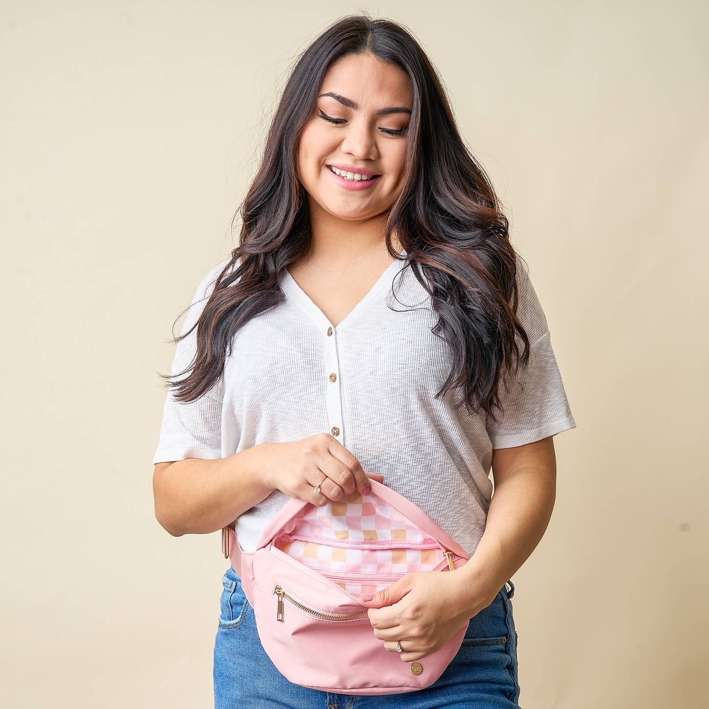 XL Belt Bag - Dusty Blush